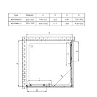 Vincea Rapid VSS-3R80/90MT (хром/текстурное) Image #10