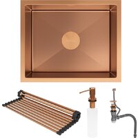 Roxen Uno 560210-54BR-V бронза/текстурная PVD покрытие (с ролл-матом и дозатором) Image #11