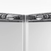 Niagara NG-6628-34 80x80x195 (хром/прозрачное стекло) Image #4