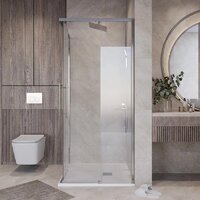 Niagara NG-6628-34 80x80x195 (хром/прозрачное стекло) Image #10