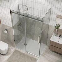 Grossman Classic 160x90x195 120.K33.04.1690.10.00 (хром/стекло прозрачное) Image #8