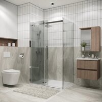 Grossman Classic 160x90x195 120.K33.04.1690.10.00 (хром/стекло прозрачное) Image #7