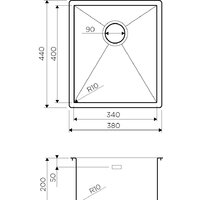 Omoikiri Taki 38-U/IF LG Image #3