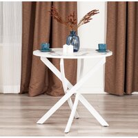 TetChair Manzana 80x80x75 (мрамор светлый/белый) Image #5