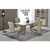 Halmar Salix 180-260/90/76 (травертин/кашемир)