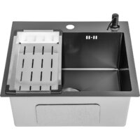 Saniteco 5045 Nano + смеситель Spike (с сифоном, дозатором и коландером) Image #8