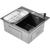 Saniteco 5045 Nano + смеситель Spike (с сифоном, дозатором и коландером) Image #7