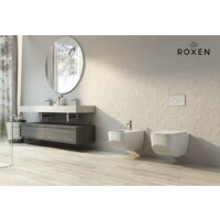 Roxen Cube Bidet One Rimless 6 в 1 StounFix Dual Fresh 521082 (кнопка: хром) Image #11