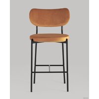 Stool Group Барбара полубарный (велюр терракотовый/черный) Image #3