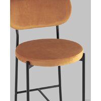 Stool Group Барбара полубарный (велюр терракотовый/черный) Image #7