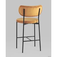 Stool Group Барбара полубарный (велюр терракотовый/черный) Image #5