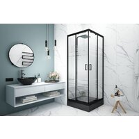 Метакам City Trend Black 90x90x185 (без поддона) Image #2