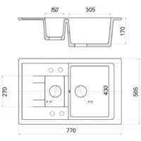 Wisent 780-25WQ (с сифоном GER011) Image #4
