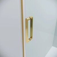 Grossman Classic 160x80x195 120.K33.04.1680.32.00 (золото сатин/стекло прозрачное) Image #2