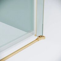 Grossman Classic 160x80x195 120.K33.04.1680.32.00 (золото сатин/стекло прозрачное) Image #5