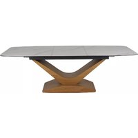 Signal Dolce ceramic statuario venato 180-240/95/76 (белый/дуб) Image #7