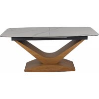 Signal Dolce ceramic statuario venato 180-240/95/76 (белый/дуб) Image #4