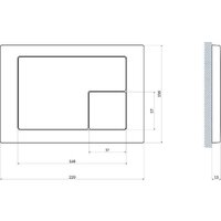 Cersanit Brasko Slim 64824 + Aqua Prime М 50 68179 с кнопкой Corner 64077 (кнопка белый) Image #48