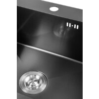 Saniteco 5045 Nano + Spike F9S07000 (хром, с сифоном, дозатором и коландером) Image #11