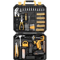 Deko DKCD20FU-Li SET 195 063-4135 (с 2-мя АКБ, кейс, набор оснастки) Image #2