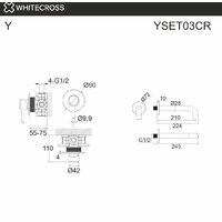 Whitecross Y YSET03CR (хром) Image #3