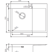 Omoikiri Akisame 65-IN-R 4973059 (нержавеющая сталь) Image #2