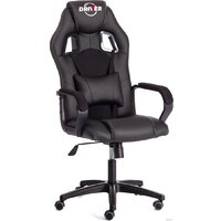 TetChair Driver (иск. кожа/ткань, черный/черный)