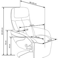 Halmar Optima 2 (темно-серый) Image #3