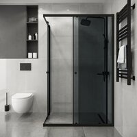 Niagara Eco NG-1018-14QT 100x80x190 (черный/стекло тонированное) Image #4