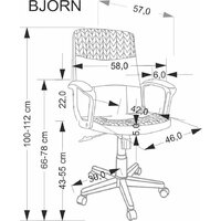 Halmar Bjorn (черный/серый) Image #2