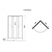 Niagara Promo P100/26/MT/BK 100x100x195 Image #5