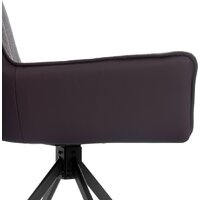 TetChair Мурано опора 360 (велюр/букле (HYP)/экокожа, бежевый/коричневый) Image #11