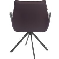 TetChair Мурано опора 360 (велюр/букле (HYP)/экокожа, бежевый/коричневый) Image #5