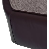 TetChair Мурано опора 360 (велюр/букле (HYP)/экокожа, бежевый/коричневый) Image #7