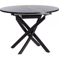 TetChair Manzana 100x100+30x75 (мрамор черный/черный)