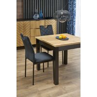 Halmar Qubik 80-200/80/76 (дуб артизан/черный) Image #6