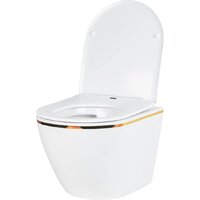 Roxen Antares Gold 968096 в комплекте с инсталляцией StounFix Dual Fresh 6 в 1 968096 (кнопка: брашированное золото) Image #6