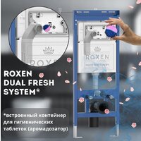 Roxen Antares Gold 968096 в комплекте с инсталляцией StounFix Dual Fresh 6 в 1 968096 (кнопка: брашированное золото) Image #11
