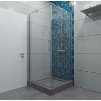 Triton Терра Хром А1 90х90 (прозрачное стекло) Image #8