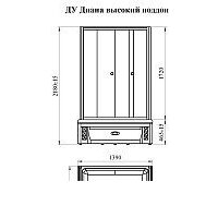 Radomir Диана 1-03-6-0-0-0140 (прозрачные стекло/черный) Image #4