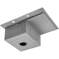 Saniteco 6550-R + Spike F9S07000 (хром, с сифоном, дозатором и коландером) Image #5