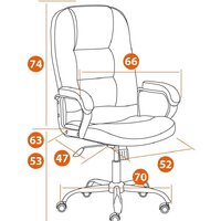 TetChair СН9944 флок/хром (бежевый) Image #13