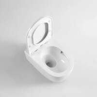 Berges Wasserhaus Tornas Rimless + Visam Slim 525 EX-043409 (с кнопкой, с сиденьем) Image #9