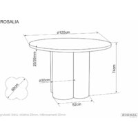 Signal Rosalia 120 (дуб) Image #3