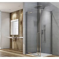 Aquanet Ideal AE-AXC94MZ-S-C 140x90 (прозрачное стекло/хром) Image #3