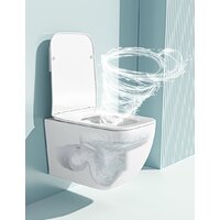 Roxen Cube в комплекте с инсталляцией StounFix Dual Fresh 6 в 1 571468 (кнопка: белый глянец) Image #10