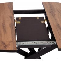 TetChair Manzana 100x100+30x75 (дуб вотан/черный) Image #6