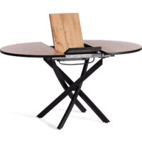 TetChair Manzana 100x100+30x75 (дуб вотан/черный) Image #3