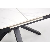 Halmar Platan 140-180/85/76 (белый мрамор/черный) Image #17