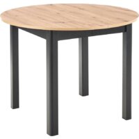 Halmar Ringo 102-142/102 (дуб артизан/черный)